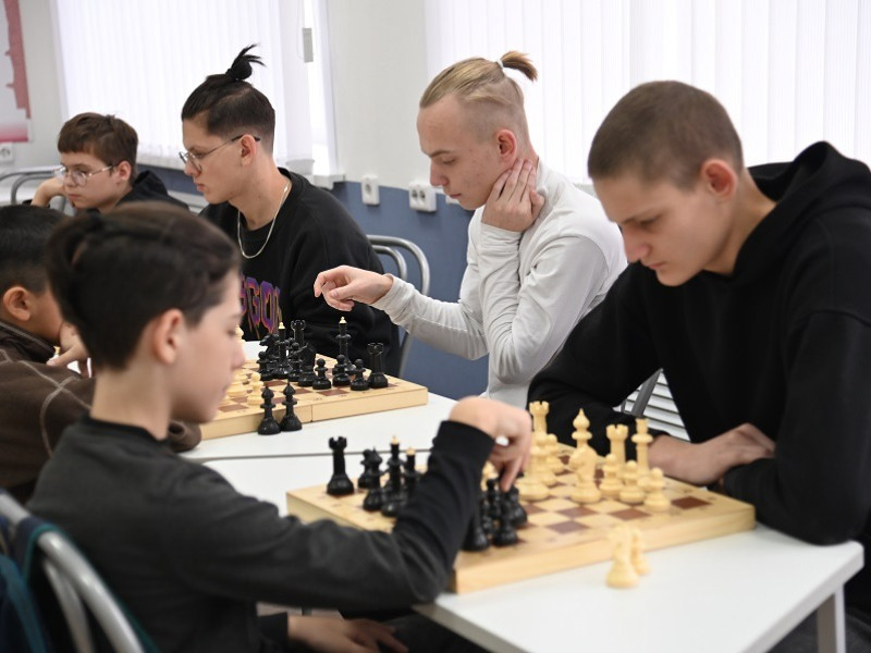 Командный шахматный турнир.